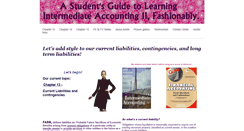 Desktop Screenshot of intermediateaccountingfashionably.com